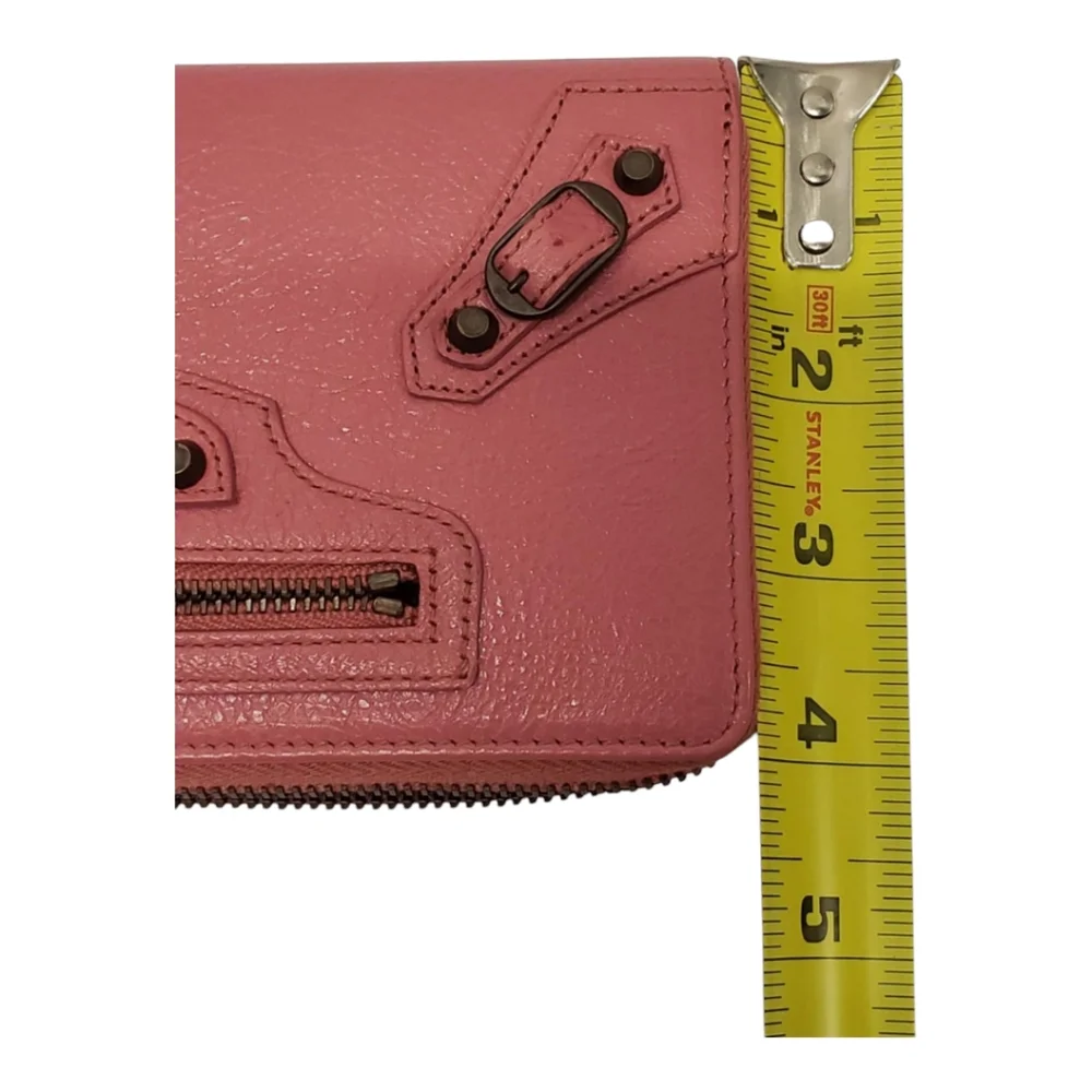 BALENCIAGA classic‎ continental wallet rose azalee